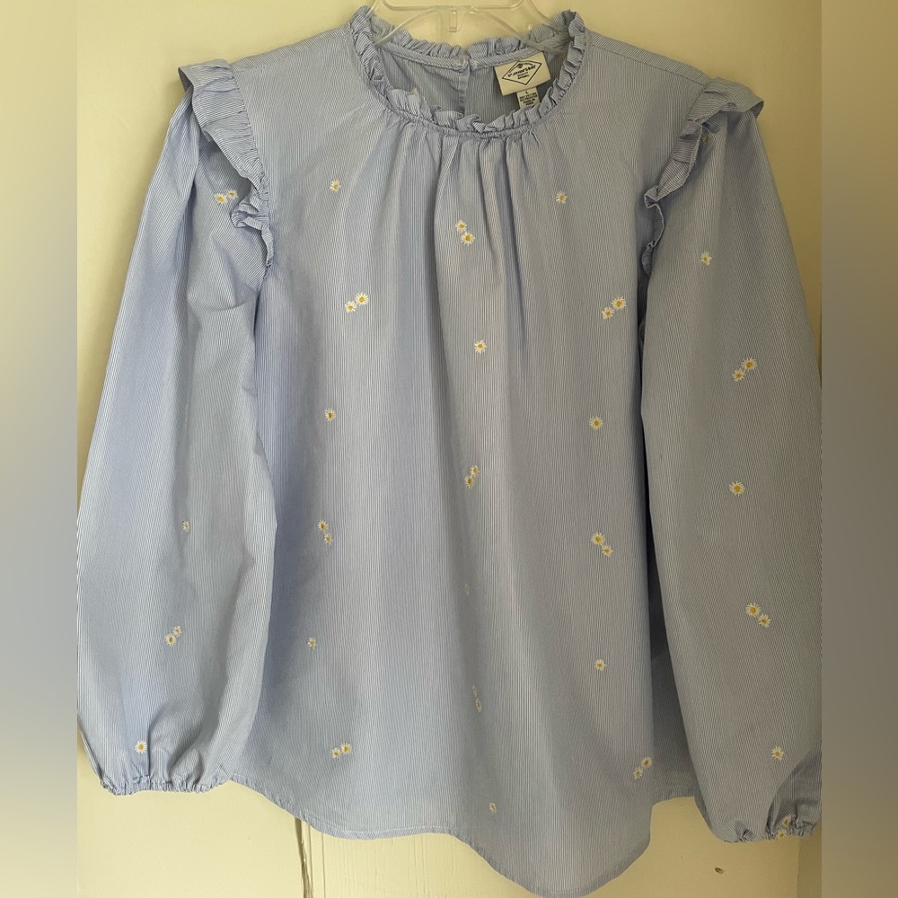 3/4 sleeve women’s cotton shirt size medium